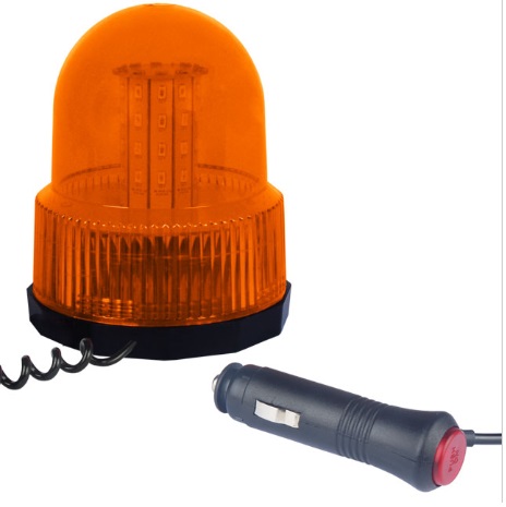 Giroled 12v/24v (vermelho) (fix magnetica, fiação) (0,9a) - trl408012