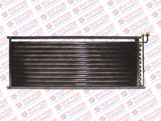 Condensador new holland tc55 / tc57 aluminio tubo aletas grande - trv65301