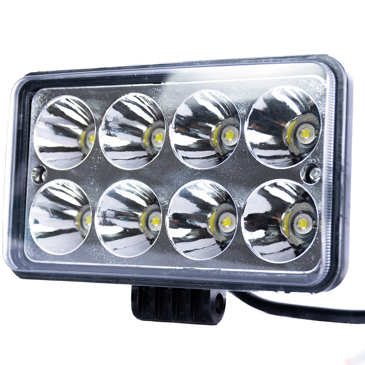 Farol aux led retangular 8 leds (20w) - il6016