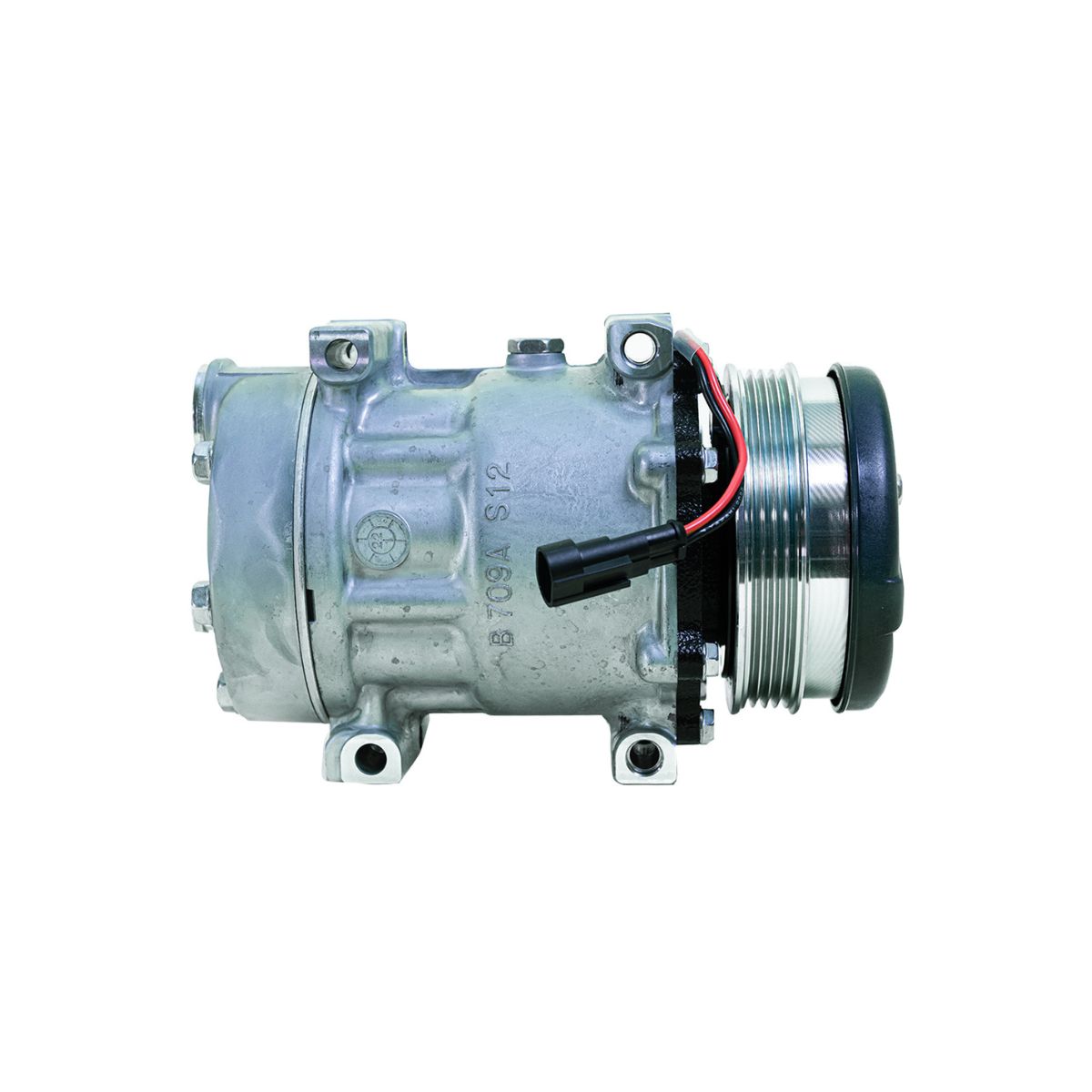 Compressor case farmall 7h15 12v 4pk 112mm (passante) polia afastada - sd6021