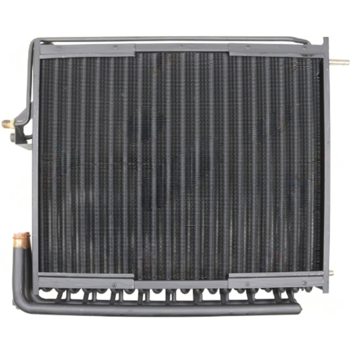 Condensador john deere maq. serie 6000/ 7500 (cobre) c/ rad. de oleo (tubo aleta) - 1973785